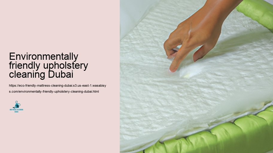 Leading Environmentally friendly Pillow Cleaning Methods in Dubai
